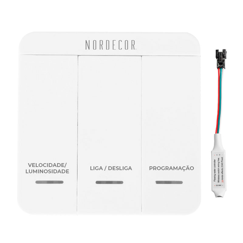 Controlador Multifuncional Fita SEQUENCIAL DC12V Nordecor Iluminação