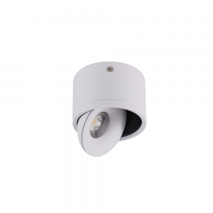 O Spot LED de Sobrepor SKEL da Nordecor, com 7W, 3.000K e uma regulagem de 360°, oferece flexibilidade e estilo em iluminação. Esta capacidade de ajuste total permite direcionar a luz conforme necessário, tornando-o ideal para realçar áreas específicas ou criar efeitos de iluminação dinâmicos. Com sua luz quente, o SKEL é perfeito para espaços que buscam uma solução de iluminação versátil e acolhedora.