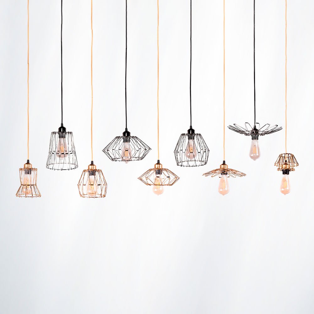 Pendente OLLIN 25CM | 1*E27 | Nordecor Iluminação