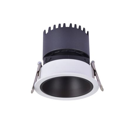 Descubra o Spot LED Zagle: Iluminação de Alta Precisão e Design Minimalista. Disponível em 5W e 10W com uma Temperatura de Cor Aconchegante de 2.700K, este Spot em Alumínio Oferece um UGR (