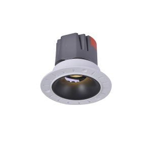 O Spot LED de Embutir ZAGLE NO FRAME da Nordecor combina a excelência em iluminação LED com um design sofisticado e minimalista. Este spot se destaca por sua integração perfeita ao ambiente, graças ao design inovador sem moldura, proporcionando uma aparência limpa e elegante. Com um Índice de Reprodução de Cor (IRC) superior a 97, ele oferece uma reprodução de cores vibrante e fiel, enquanto seu UGR inferior a 16 garante uma iluminação confortável e sem ofuscamento. A precisão na variação de cores (SDCM < 5) e a excelente reprodução do vermelho (R9 > 93) completam o perfil deste spot, tornando-o ideal para espaços que demandam alta fidelidade de cor com um toque de minimalismo moderno.