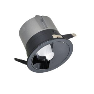O Spot LED de Embutir ZAGLE WALL WASHER da Nordecor alia funcionalidade e estética, ideal para iluminação focada em paredes. Seu efeito wall washing realça texturas e obras de arte, graças à distribuição homogênea de luz. Com um IRC superior a 97, garante fidelidade nas cores, enquanto o UGR abaixo de 16 proporciona conforto visual. A precisão em tons vermelhos (R9 > 93) e a uniformidade de cor (SDCM < 5) o tornam perfeito para ambientes que valorizam a arte e design com qualidade luminotécnica.