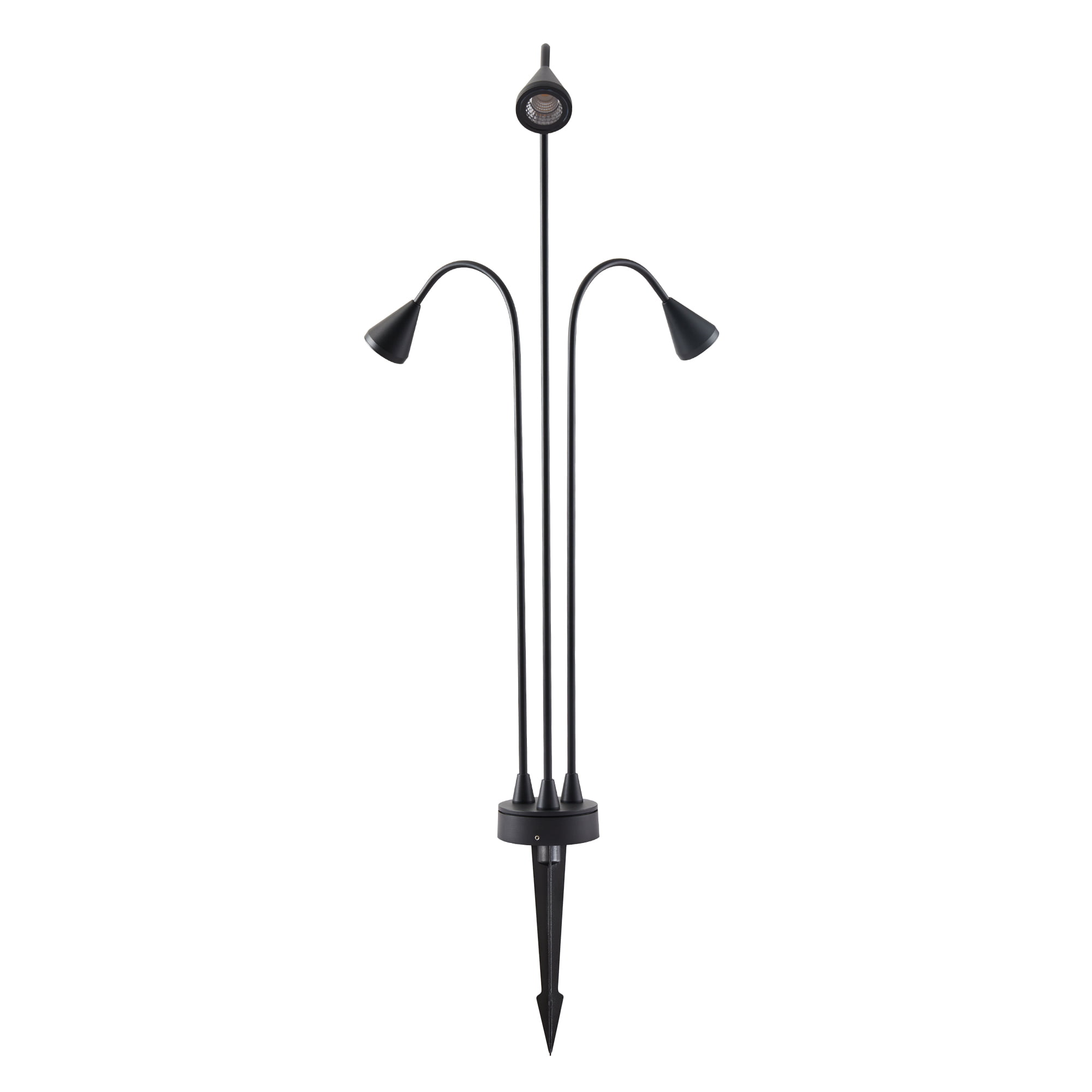 Luminária led de jardim WEDI Triplo | 3*5W – 3.000K | Nordecor