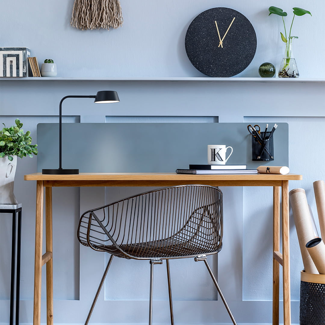 Abajur Led de Mesa ZAVI | 7W – 3.000K | Nordecor Iluminação