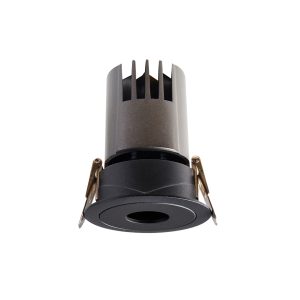 O Spot LED de Embutir ZAON da Nordecor, com sua lente circular, proporciona um facho de luz único e preciso. Este design, combinado com um alto IRC (>97) e R9 (>93), oferece uma reprodução de cores fiel, enquanto o baixo UGR (