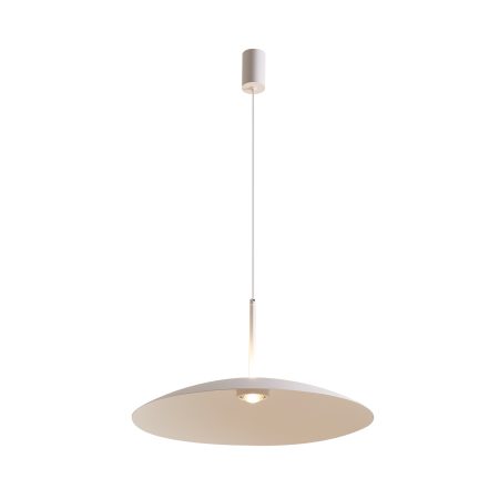 O Pendente LED KALE GER é uma peça de iluminação de destaque, perfeita para criar um ponto focal em qualquer espaço. Com um diâmetro de 45cm, seu design moderno é caracterizado por uma silhueta elegante que combina a simplicidade com o estilo. A potência de 10W e a temperatura de cor de 3.000K proporcionam uma luz quente que convida ao conforto e à intimidade, ideal para ambientes residenciais ou comerciais que buscam agregar sofisticação e um toque contemporâneo ao design de interiores.