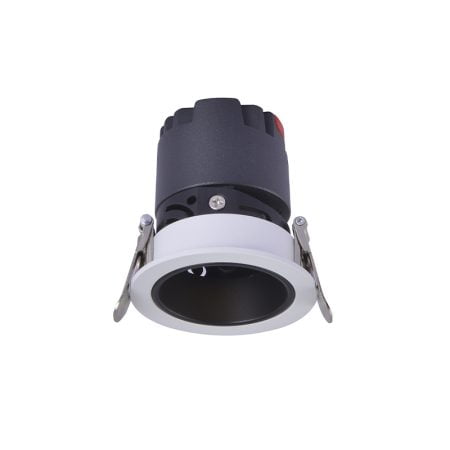 Descubra o Spot LED Zagle: Iluminação de Alta Precisão e Design Minimalista. Disponível em 5W e 10W com uma Temperatura de Cor Aconchegante de 2.700K, este Spot em Alumínio Oferece um UGR (