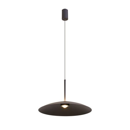 O Pendente LED KALE GER é uma peça de iluminação de destaque, perfeita para criar um ponto focal em qualquer espaço. Com um diâmetro de 38cm, seu design moderno é caracterizado por uma silhueta elegante que combina a simplicidade com o estilo. A potência de 10W e a temperatura de cor de 3.000K proporcionam uma luz quente que convida ao conforto e à intimidade, ideal para ambientes residenciais ou comerciais que buscam agregar sofisticação e um toque contemporâneo ao design de interiores.