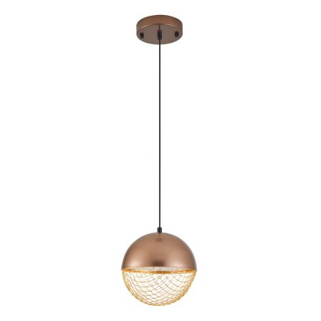 O Pendente LED JANNI exibe uma harmonia perfeita entre a funcionalidade da iluminação LED e o charme do design clássico. Disponível em diâmetros de 15 cm ou 22 cm, este pendente elegante apresenta uma tonalidade dourada fosca, complementada por um globo de vidro que suaviza e dispersa a luz, criando um ambiente convidativo e acolhedor. A iluminação em 3.000K proporciona um brilho quente, ideal para espaços que buscam um toque de sofisticação sem abrir mão da eficiência energética.